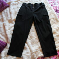 pantalon toile noir